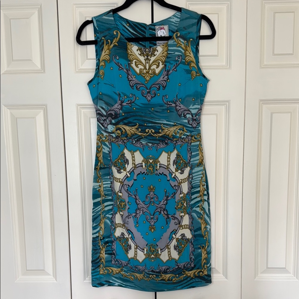 EUC vintage Yoana Baraschi silk dress